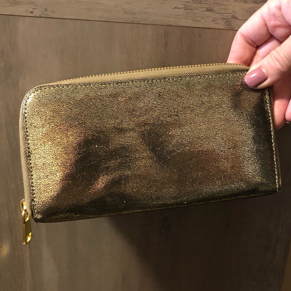 BDG metallic wallet